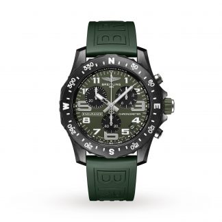 Breitling Endurance Pro 44mm Mens Watch Green The Watches of Switzerland Group Exclusive X823106B1L1S1